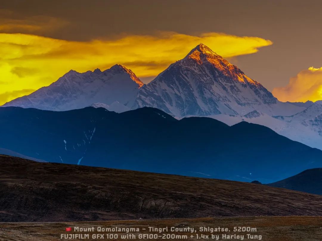 希夏邦马峰能看到珠峰吗,希夏邦玛峰珠峰