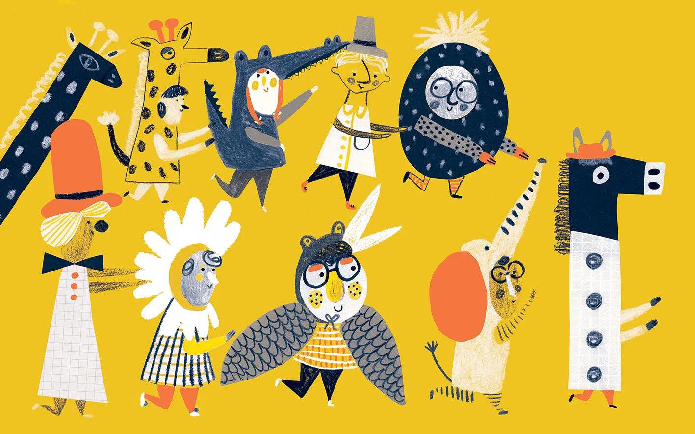 janaglatt插画师作品,巴西插画师janaglatt作品