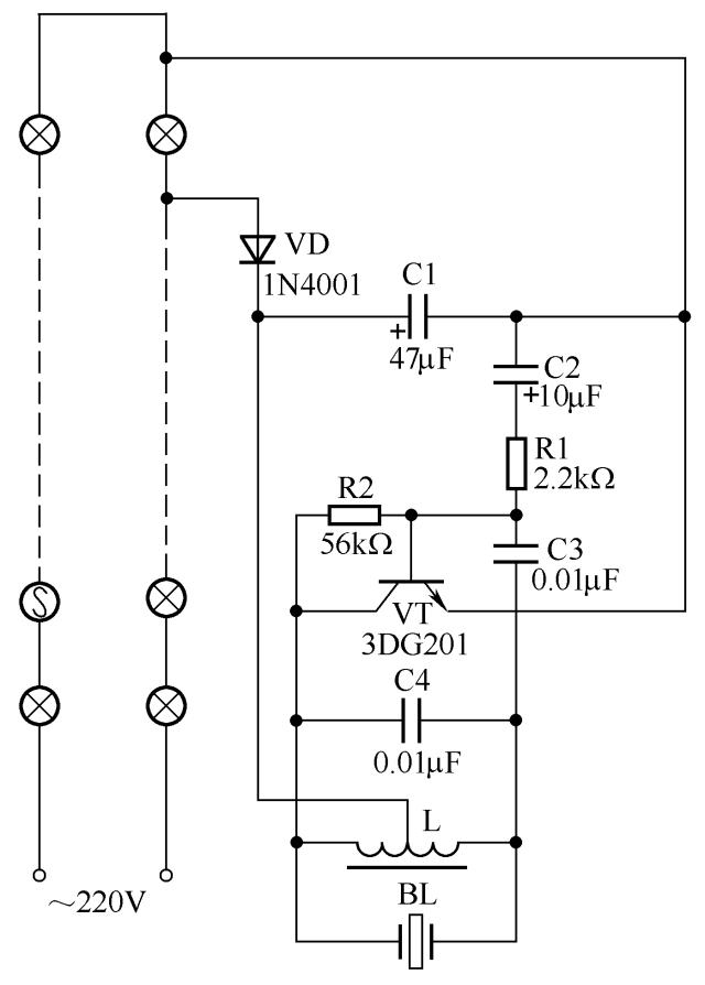 泛光照明控制原理图,线性驱动照明原理图解说明