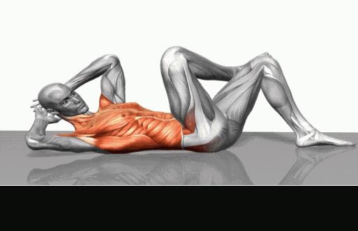 卷腹收腹瘦腰动作加长版,瘦肚子腰上赘肉最有效的方法卷腹