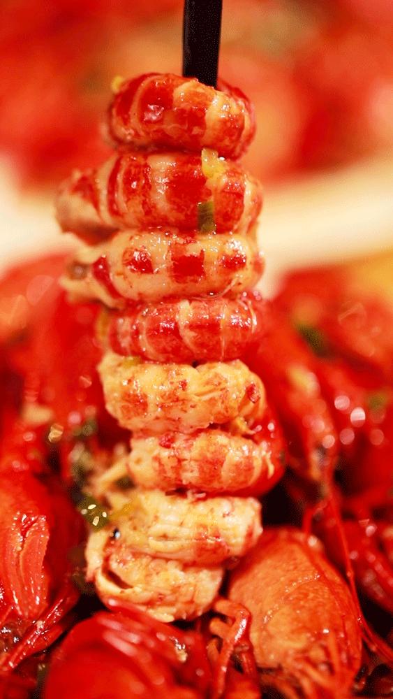 小龙虾海鲜自助烤肉,这家自助餐性价比超高