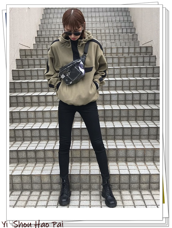 drmartens杨幂同款秋冬拼接马丁靴,drmartens马丁靴1460荔枝纹测评