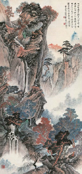 郑午昌书法真迹欣赏,郑午昌花鸟图100幅