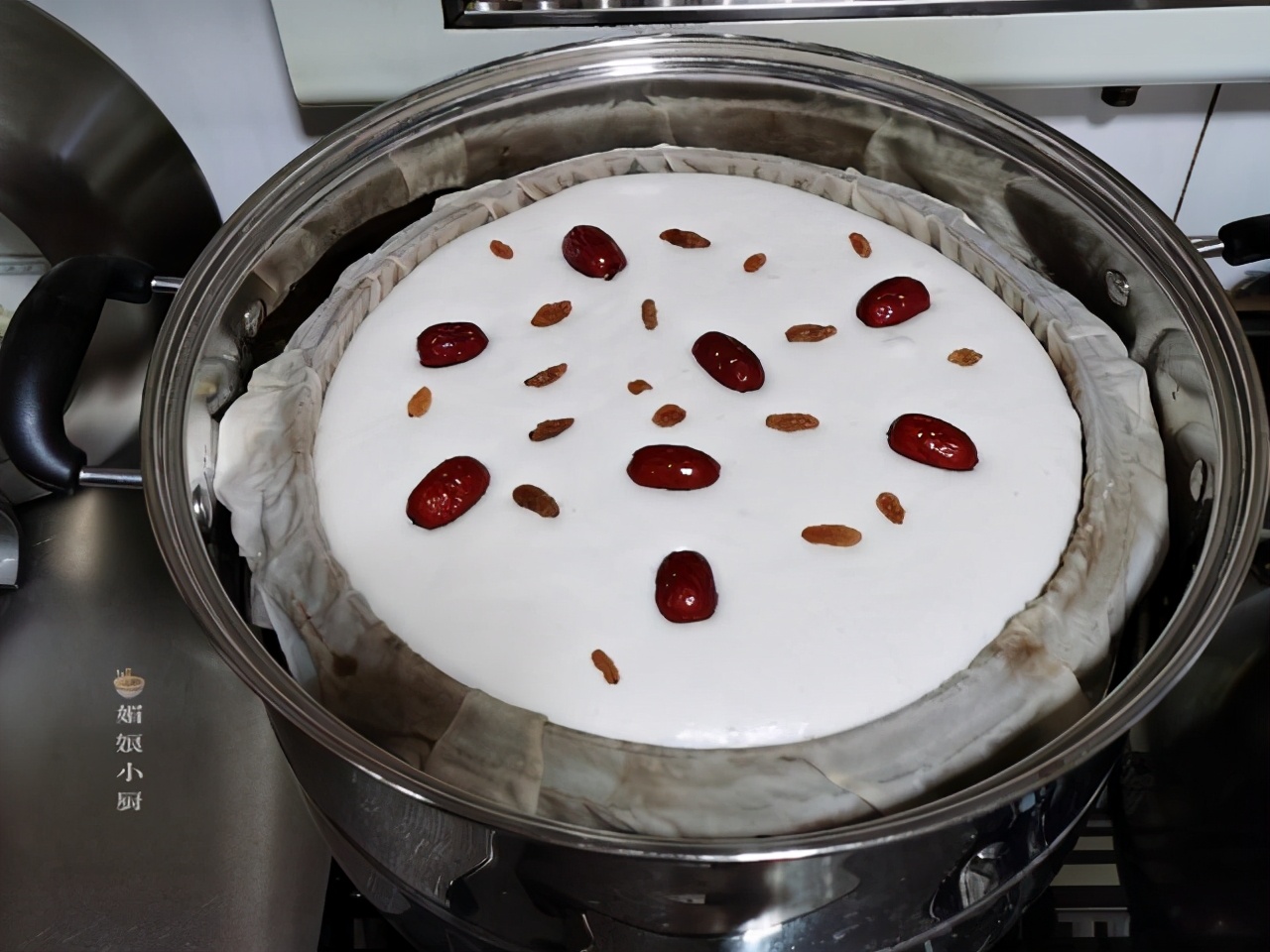 米发糕家庭做法,剩饭米发糕正宗做法