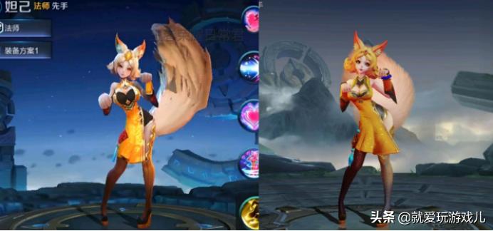 王者荣耀旧版本的女英雄模型,王者荣耀新旧女英雄模型对比