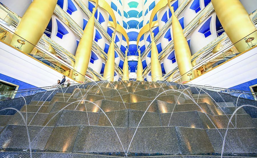 迪拜帆船酒店一晚普通房,迪拜帆船七星级酒店大套房