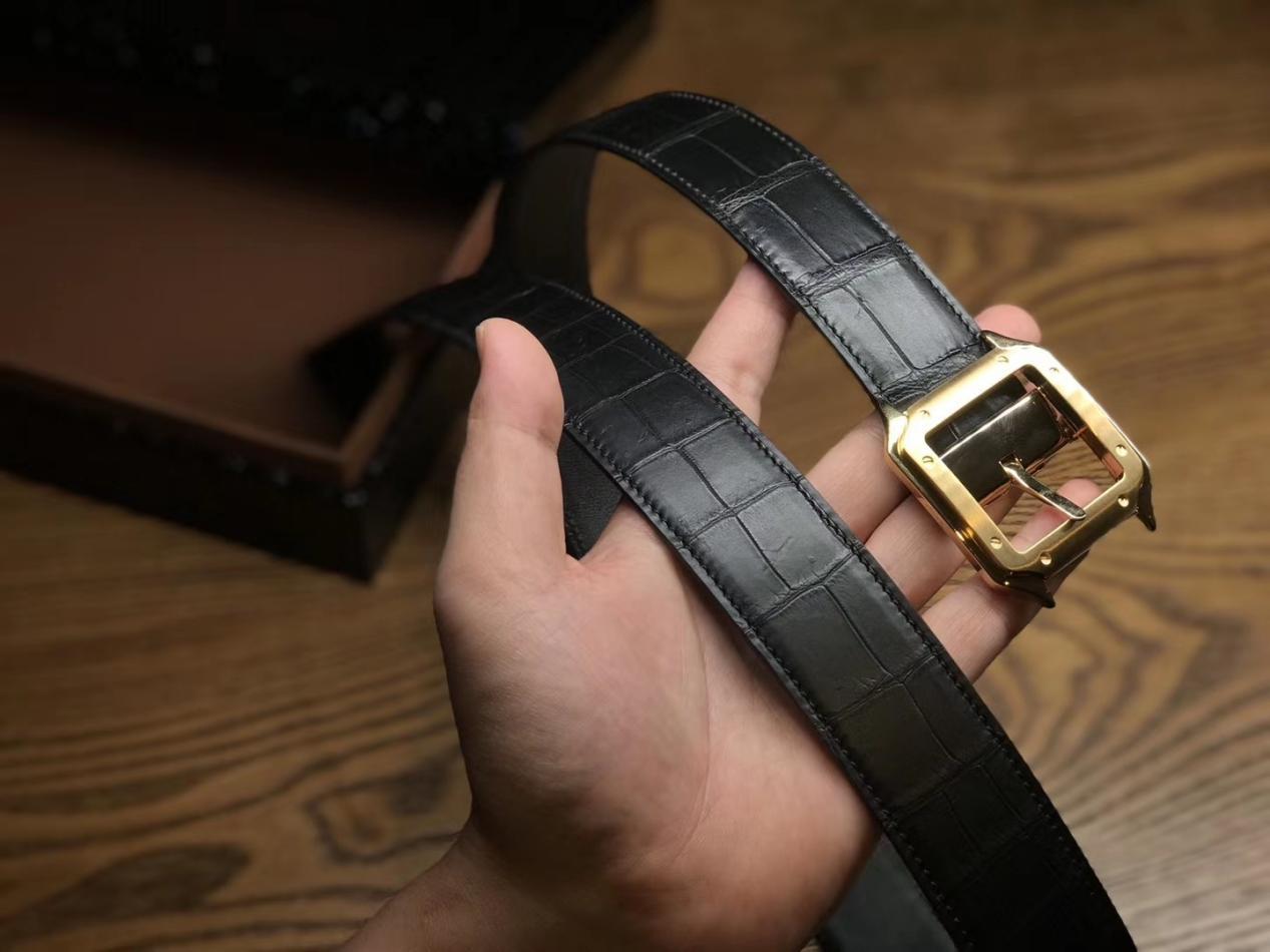 鳄鱼皮带加工,鳄鱼皮带手工定做
