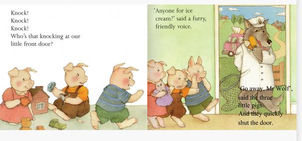 安全意识培养绘本《GoawayMrwolf》