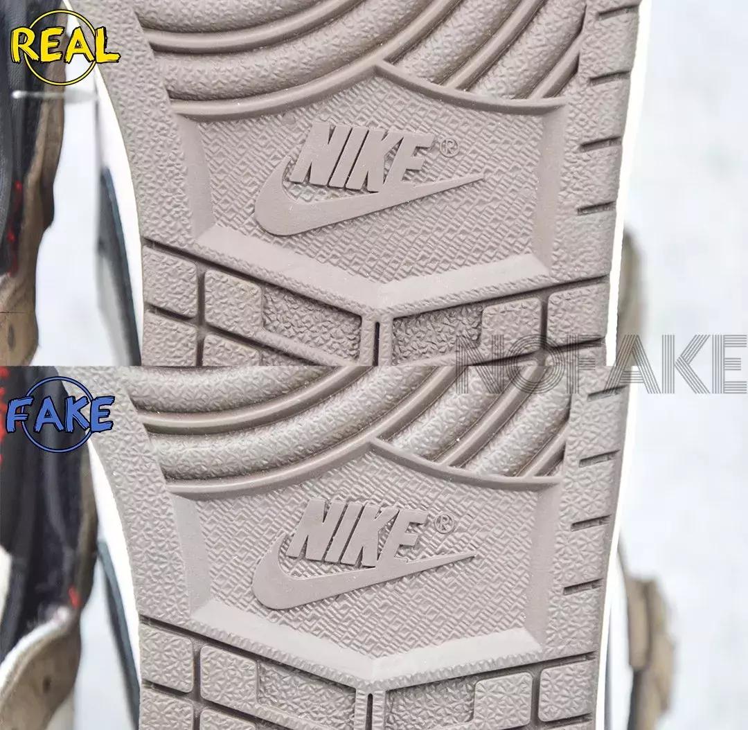 aj1倒钩真假对比鞋垫,aj1倒钩真假对比照