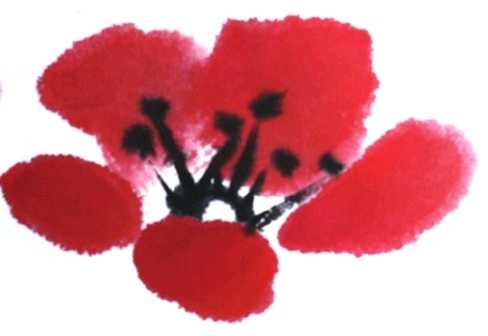 怎么画梅花和梅花树,写意画梅花的画法视频