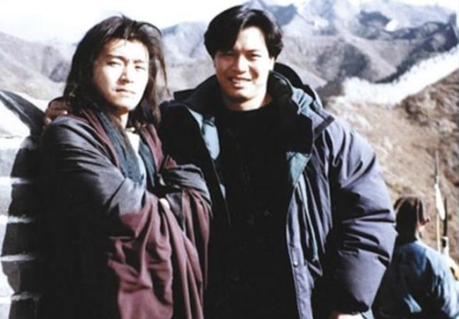 李健仁和周星驰合照图片,李健仁演如花周星驰笑场