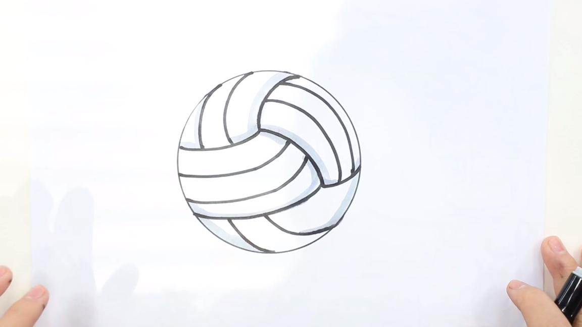 画球简笔画,画球简笔画幼儿