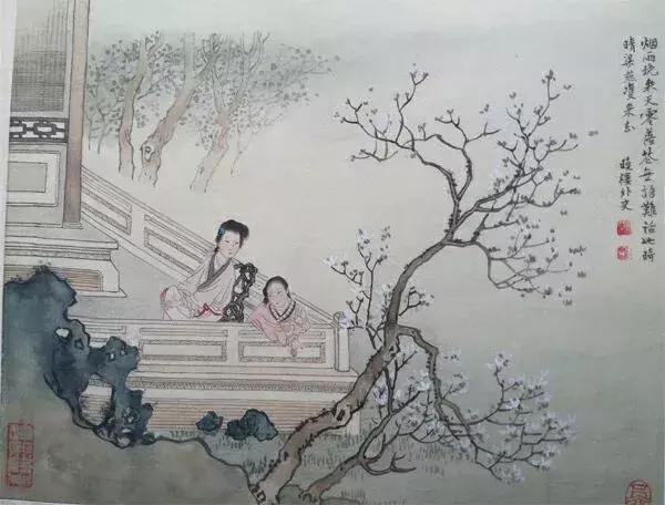 悠悠三百年，红楼夺目红。古今名家精绘《红楼梦》