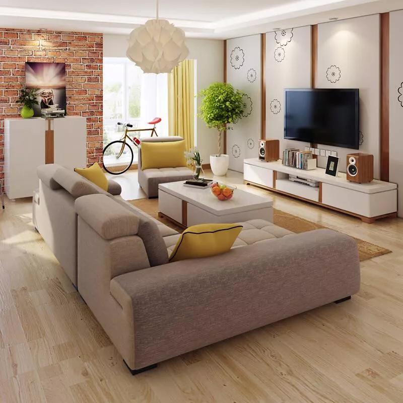 慵懒风北欧布艺沙发,布艺沙发推荐极简风