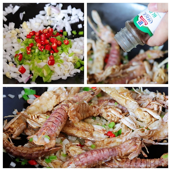 不用油炸的椒盐皮皮虾家庭做法,椒盐皮皮虾做法直接炸还是焯水