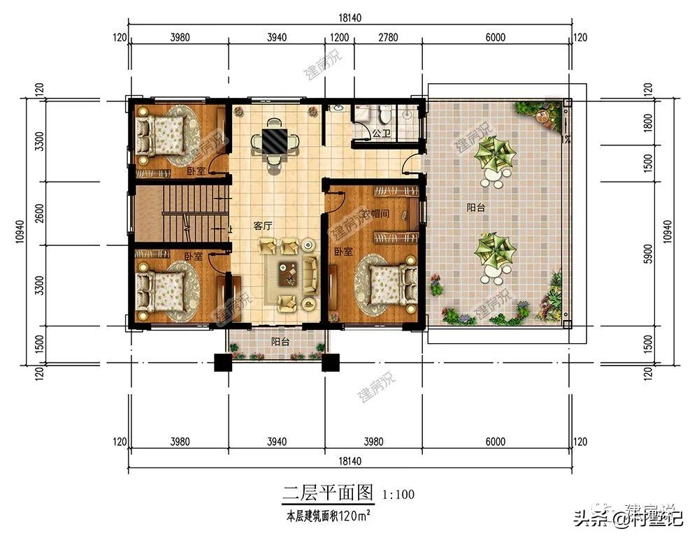 最适合农村三层平顶别墅,10套适合农村自建小别墅