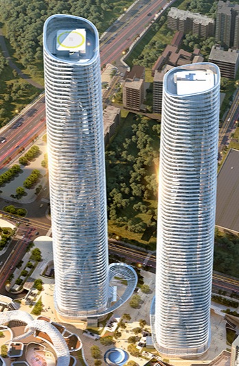 星河雅宝双子塔最新进度,星河雅宝双子塔竣工时间