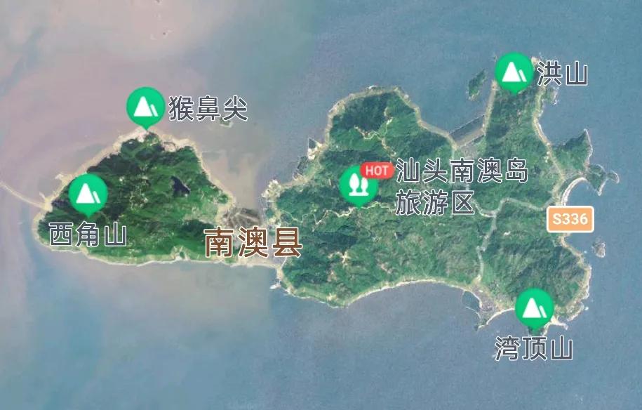 建在小岛上的县城之广东南澳县