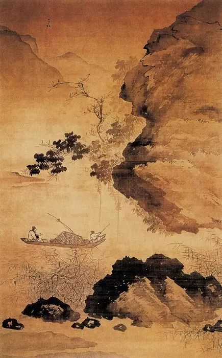 明代夏芷国画山水作品高清大图,明代100幅山水精品赏析第二辑