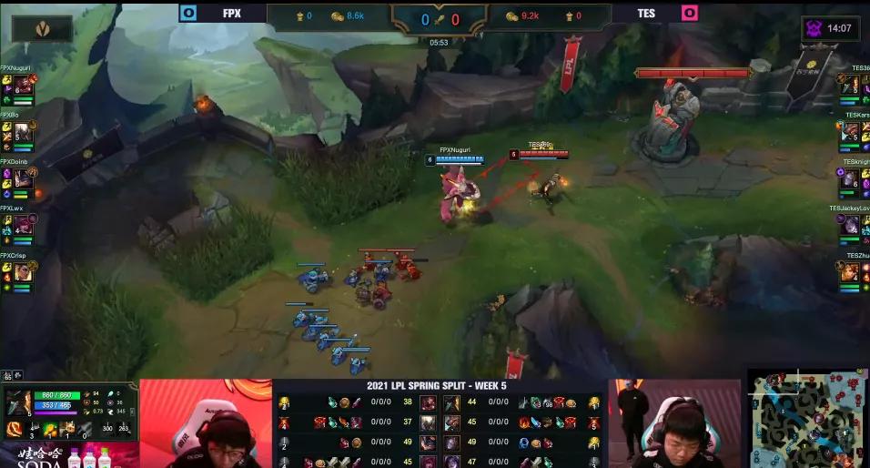 fpx2-1tes,今年的fpx有多强