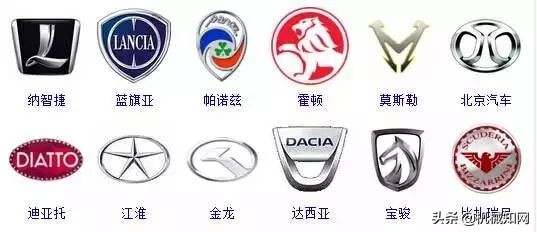 全球所有汽车品牌车标,全球有多少车标