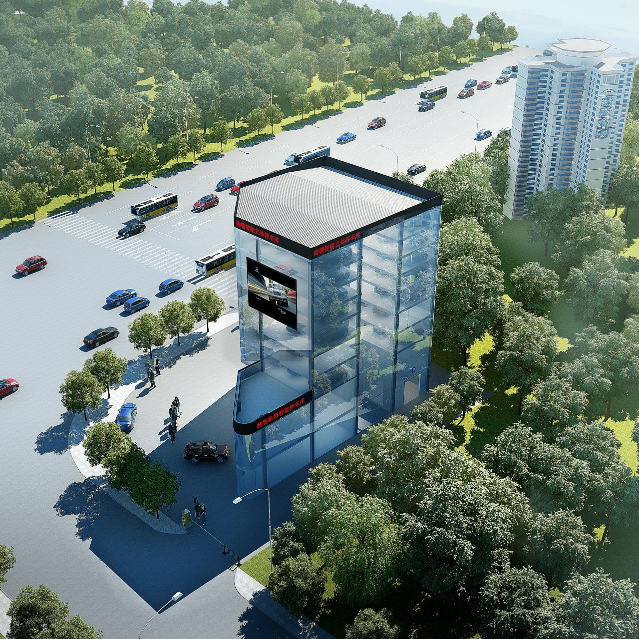 立体停车场太难停车了,立体停车场不安全