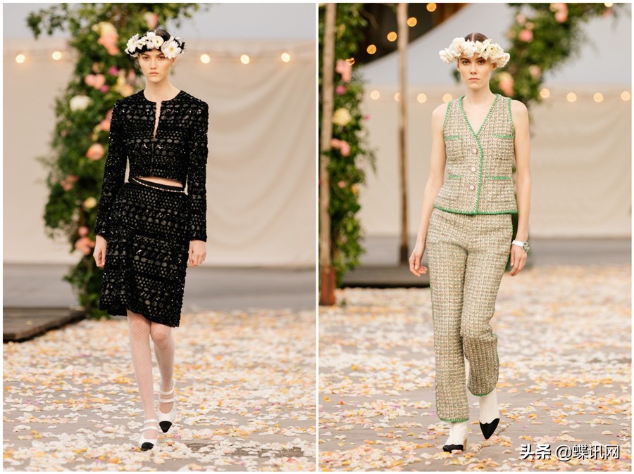 香奈儿高定新娘造型,香奈儿2019春夏高定婚纱