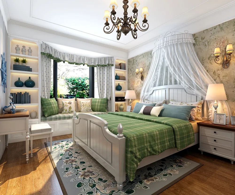 复古田园家居风格,田园小清新家居