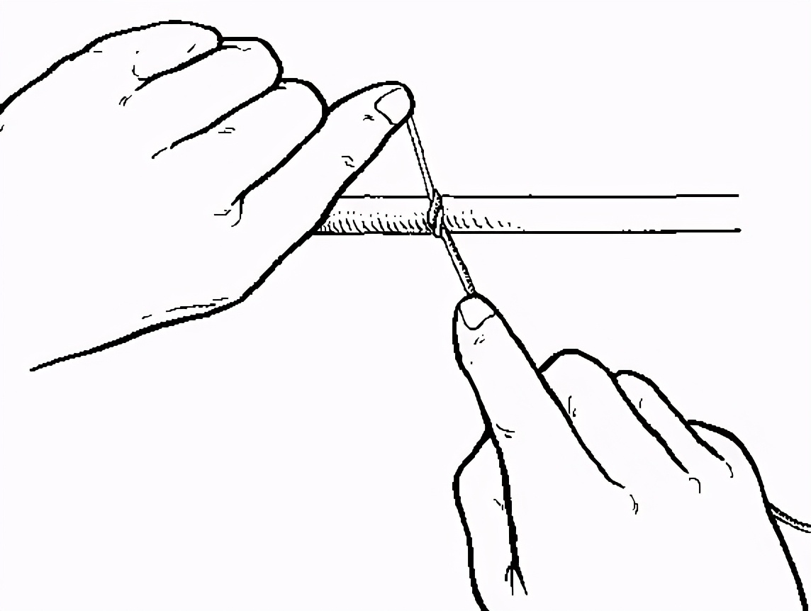 各位看官，右手打结手法还记得吗？