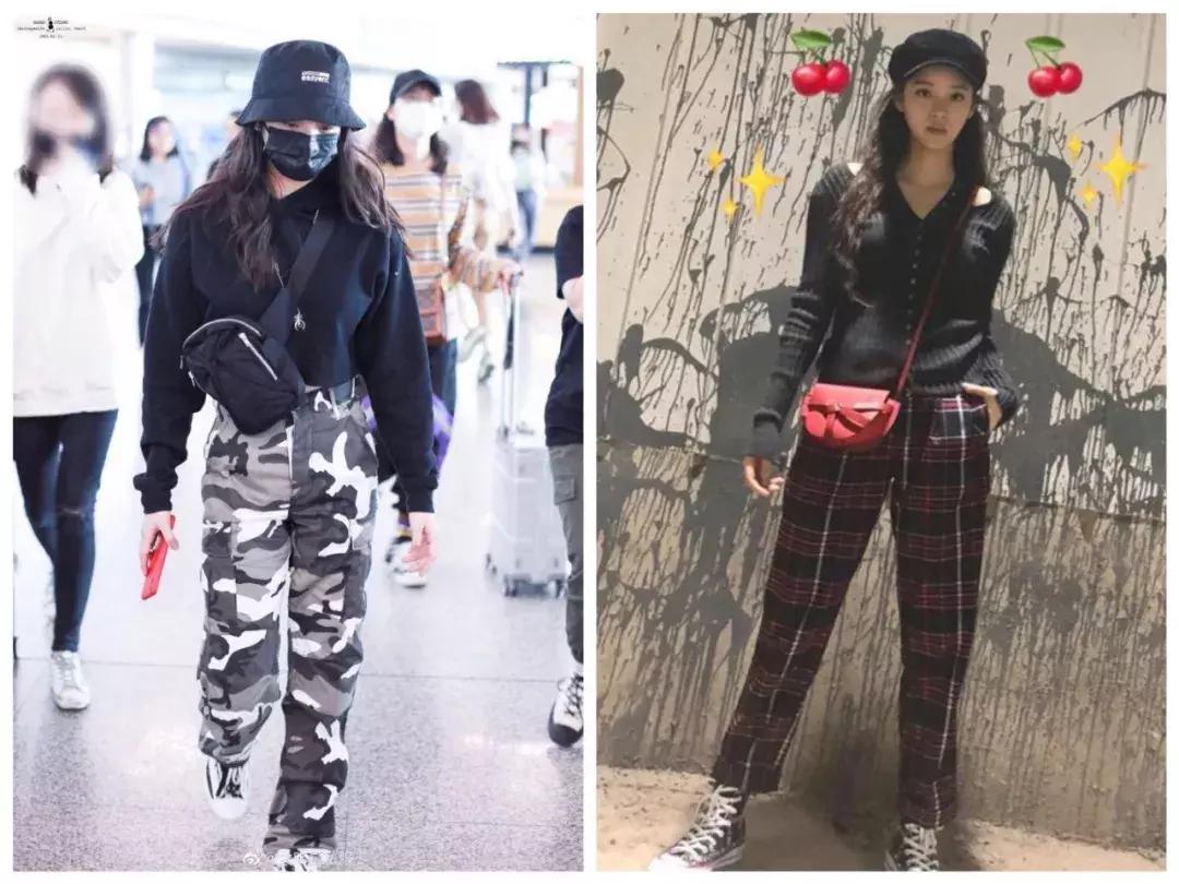 明星最近的流行穿搭,明星代言品牌平价