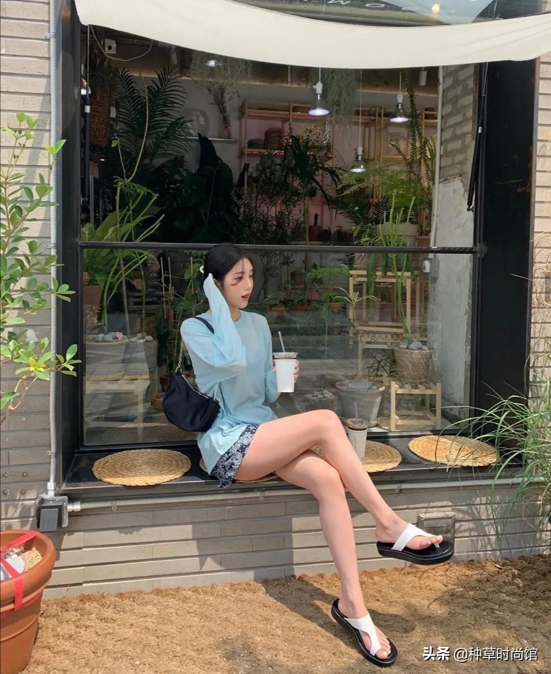 圆头羊皮凉鞋真皮凉鞋今夏最洋气,今夏最值得入手的4双网红凉鞋