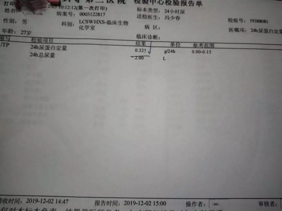 少量蛋白尿怎么治疗？两个蛋白尿患者的启示，转发帮助更多的人