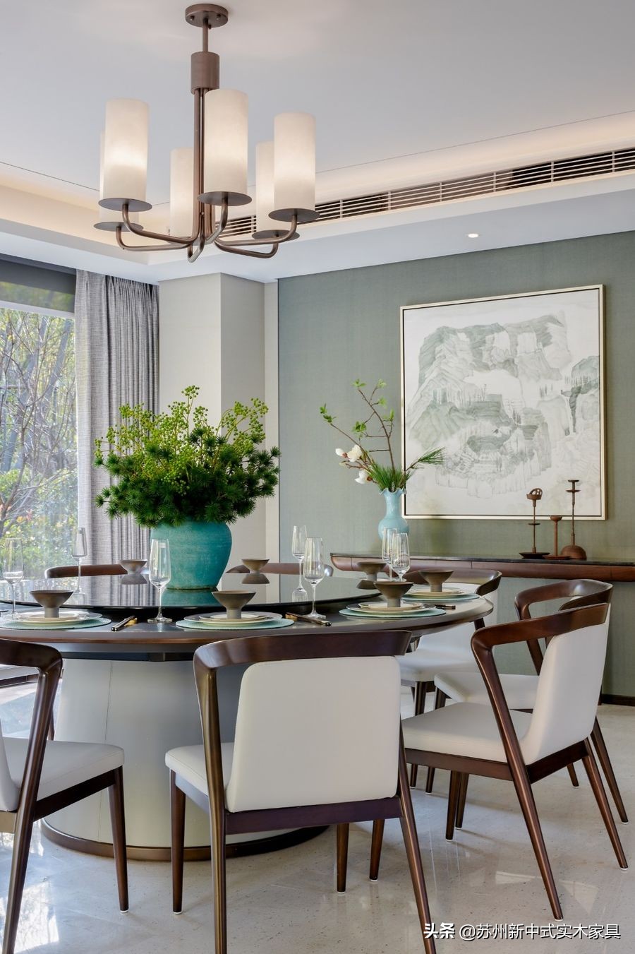 匠心名作新中式家居,宋代家具美学展厅