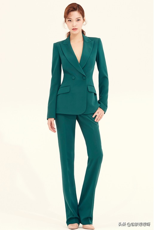 韩版职业装女性穿搭朴敏英 (朴敏英同款西服)