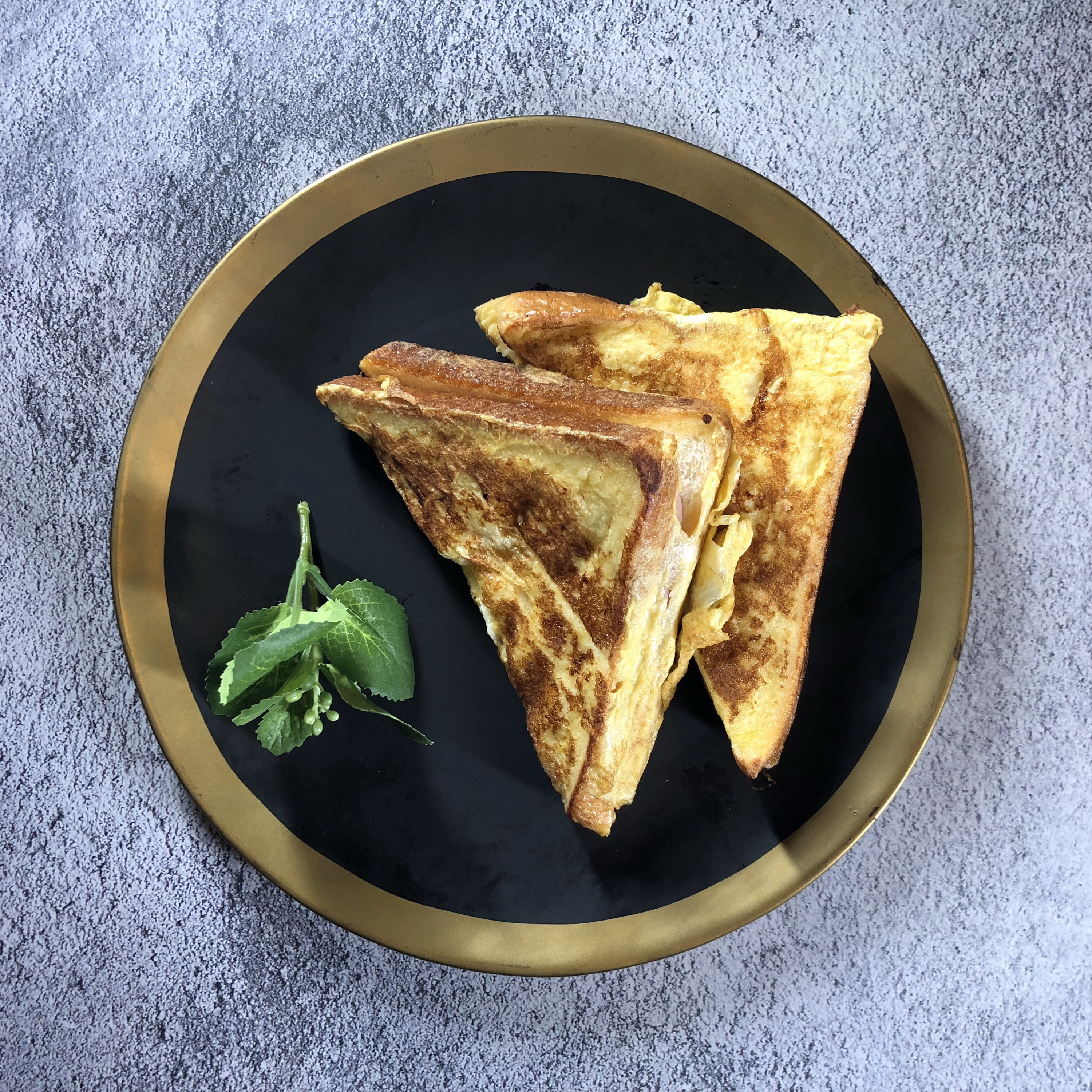 芝士火腿西多士做法空气炸锅,芝士火腿西多士