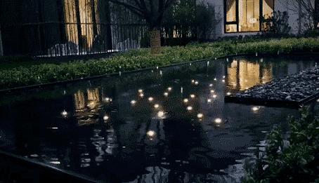 景观涟漪,景观潮起潮落