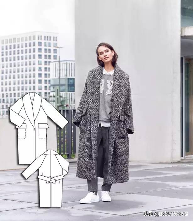 时装设计图手绘教程,服装制版图案大全