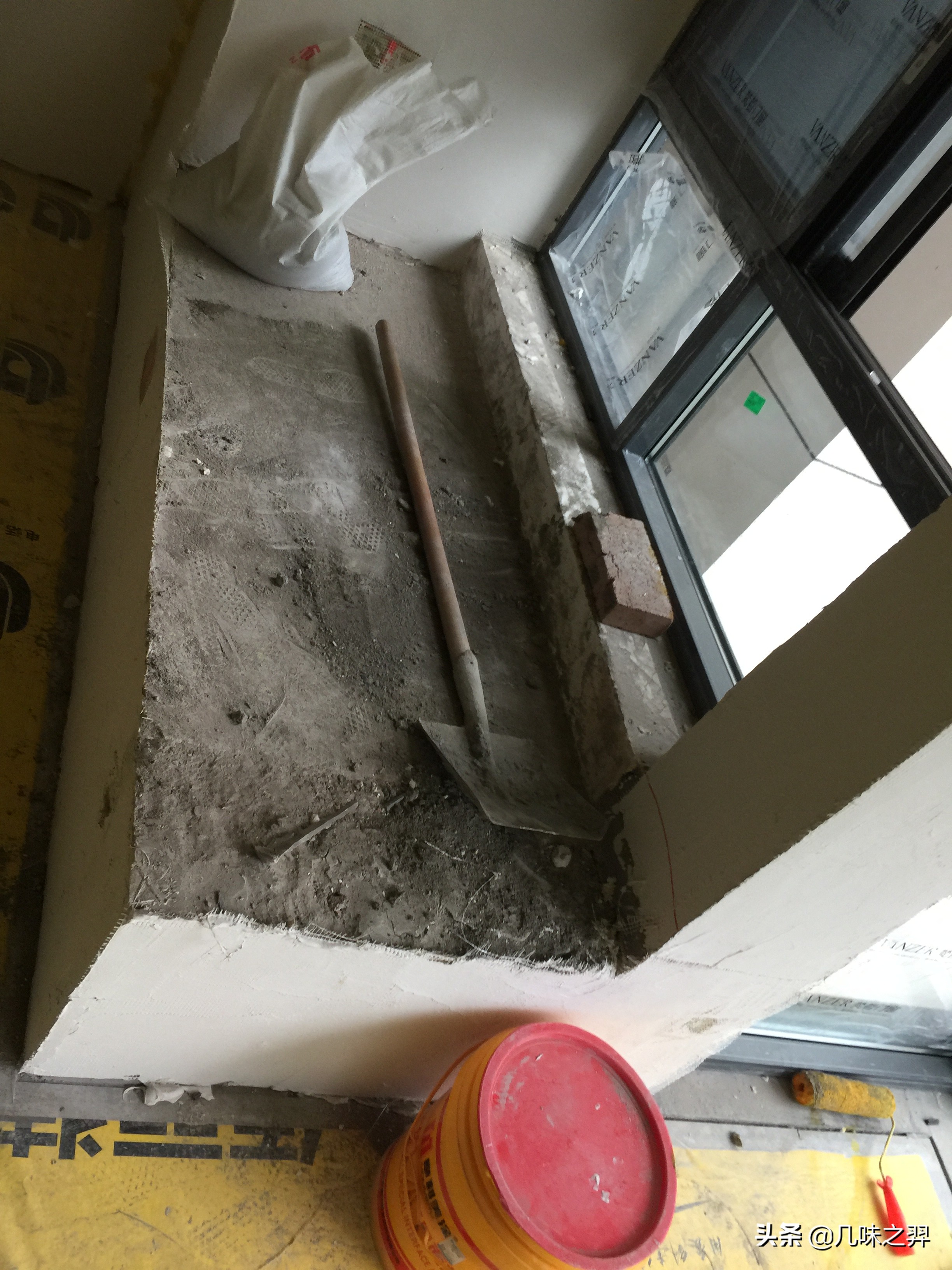 飘窗套板量尺怎么量,窗台石量尺