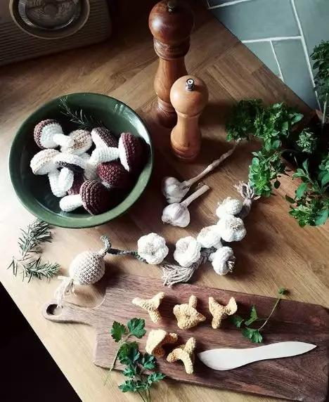 钩织食物小物件,钩织小物件常用钩针