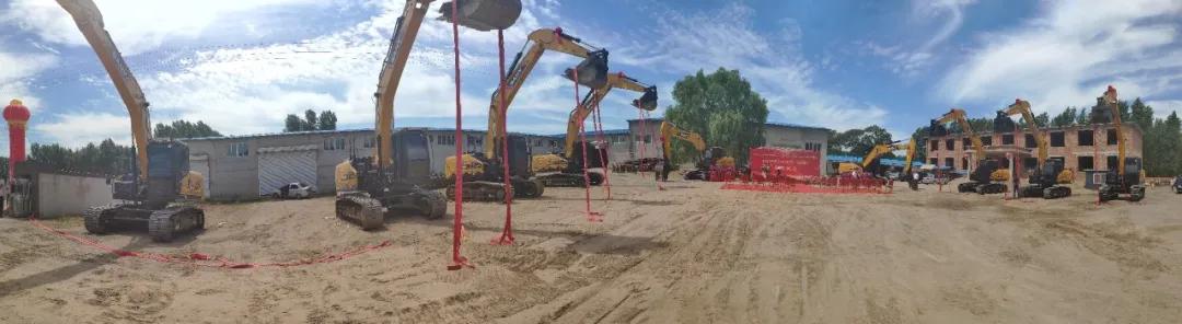 喜报：10台SY215ACE集体交机，这才是来自未来的挖机