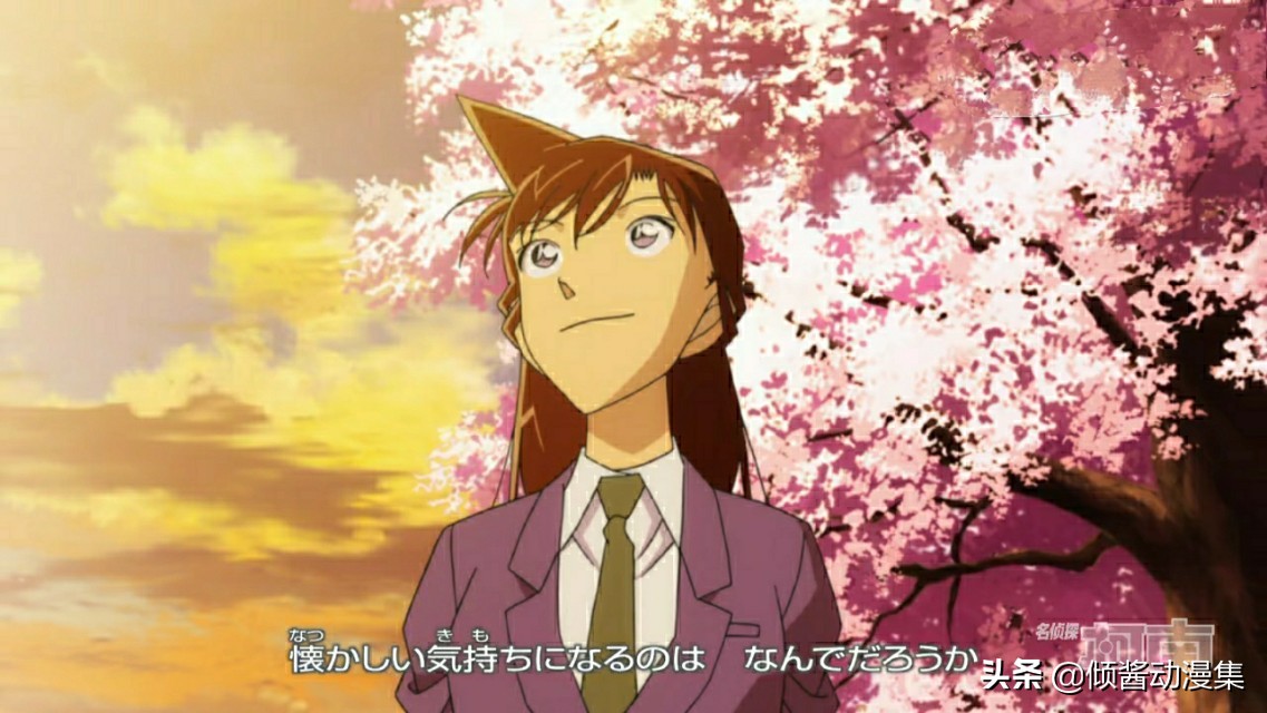 名侦探柯南第几集工藤新一现原形,工藤新一和毛利兰樱花班的回忆