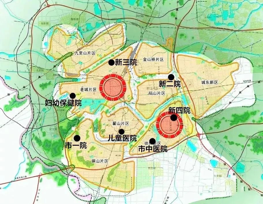 282亩,2000个床位!徐州市儿童医院新院选址在这里