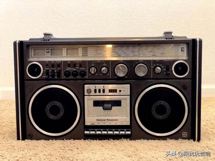老式松下NationalRX7700BoomBox盒式录音机