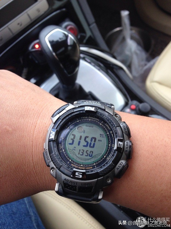 卡西欧复古小银表佩戴方法,卡西欧登山表上手效果