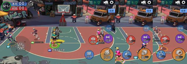 热血街篮一场激烈的篮球对决,热血街篮测试版