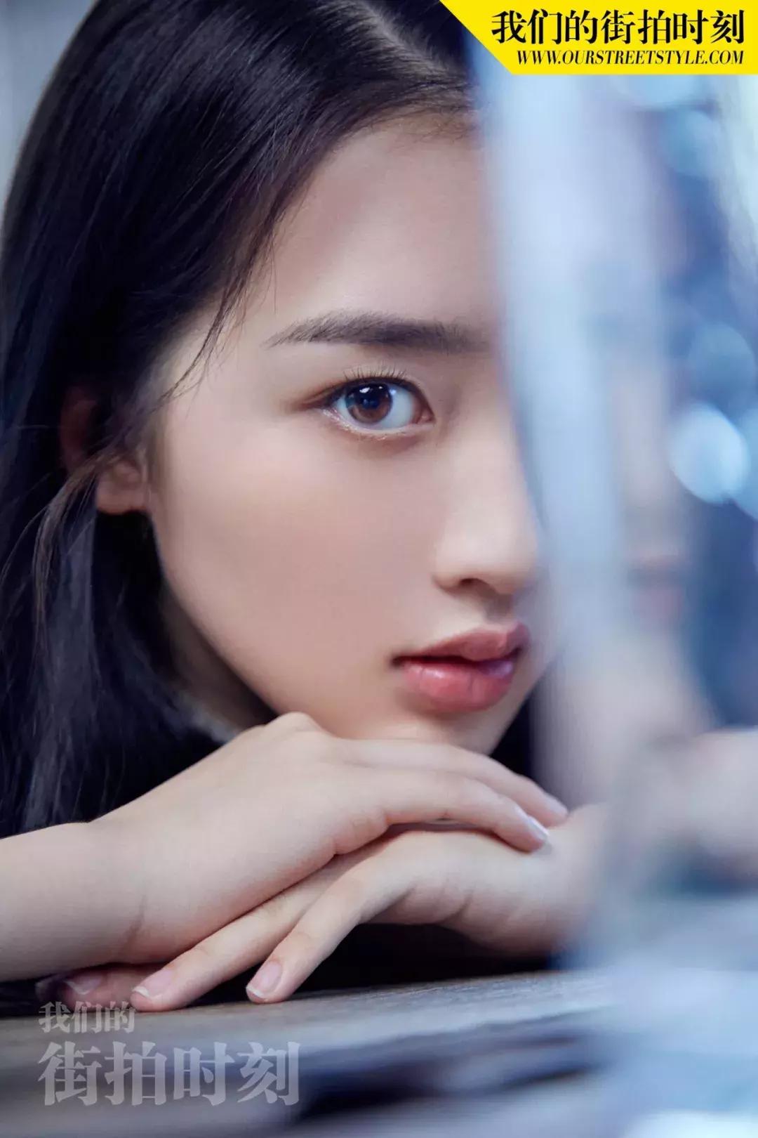 谭松韵张新成同款衣服,热依扎新剧同款黑色衣服