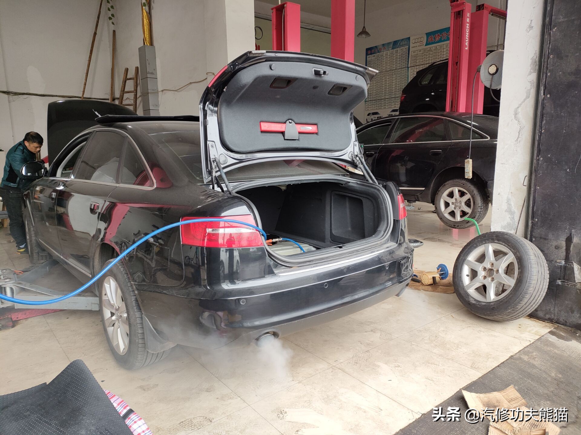 一汽奥迪a6l烧机油,08款奥迪a6l2.0t烧机油严重怎么办