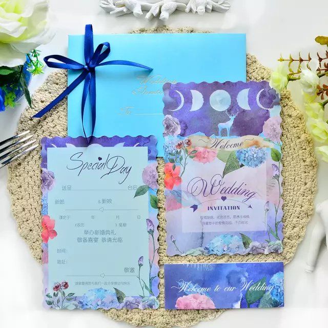 淘宝好看的信封信纸,淘宝婚礼请柬店铺推荐