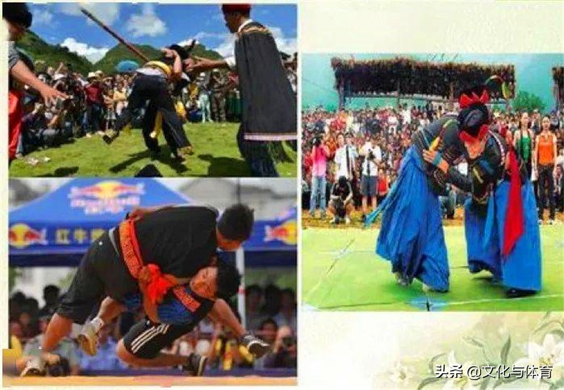 少数民族摔跤比赛全集,少数民族摔跤比赛解说