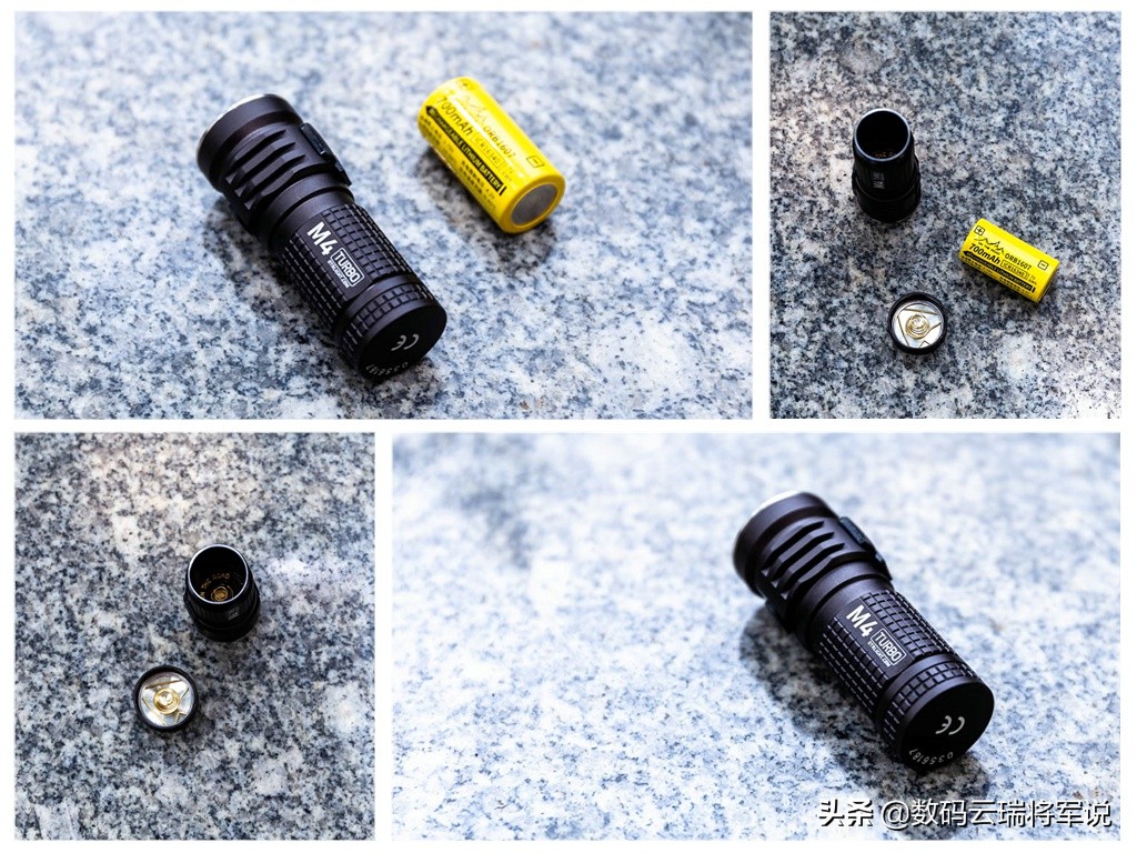 m4强光手电筒,真正的迷你强光手电筒太炫酷了